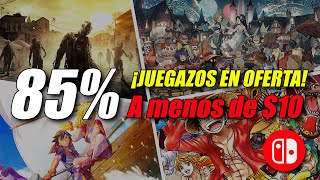 Los MEJORES JUEGOS a menos de 10 Dólares o Euros 💸 Rebajas Switch Ofertas Nintendo Switch Eshop [upl. by Jenness]