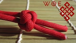 How to Tie the Ideal Paracord Lanyard Knot Two Strand Diamond Knot [upl. by Goldie45]