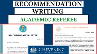 How To Write A Letter of recommendation Template Included [upl. by Tamaru750]