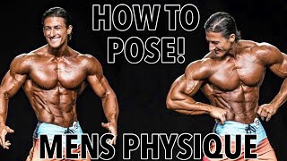 HOW TO MENS PHYSIQUE POSING [upl. by Cadman]