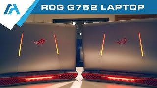 ASUS ROG G752 amp G752VS OC Edition GTX 1070 Gaming Laptop Review from Mobile Advance [upl. by Nally]