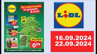 LIDL NEDERLAND FOLDER 1609202422092024 Nederland folder nederland holland lidl aldi [upl. by Chin208]