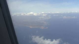 Landing at new Larnaca airport Cyprus [upl. by Geilich]