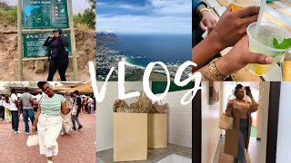 VLOG  My man this and that Lion head hiking Old biscuit mill food market Hotel Verde spa opening [upl. by Assertal124]