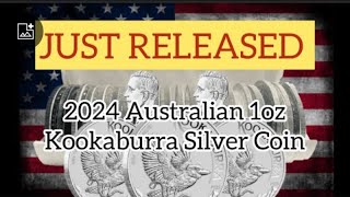 Just released Updated 2024 Australian Kookaburra Silver Coin [upl. by Elleron938]