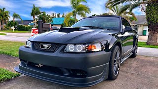 How to Install a Duraflex Body Kit on a 2001 Mustang Gt Part 5 [upl. by Amliw]