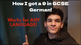 How I got a 9 in GCSE German FrenchSpanishItalian [upl. by Brentt536]