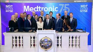 Medtronic NYSE MDT Rings The Opening Bell® [upl. by Damiano]