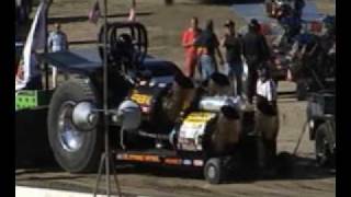 Gardner Stone quotThe Generalquot Tractor Pulling  Jet Turbine Pulling Tractor NTPA [upl. by Sanyu]