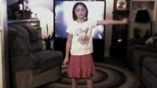 Angelica dancing to Super Trooper by Abba Teens [upl. by Max]