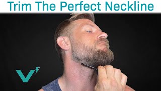 How To Trim The PERFECT Neckline For Your Beard [upl. by Imoen]