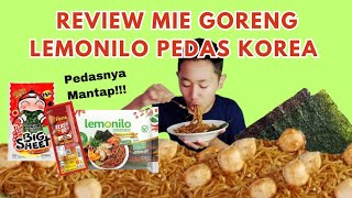 MAKAN TERUS  REVIEW MIE GORENG LEMONILO PEDAS KOREA ✨ [upl. by Wessling]