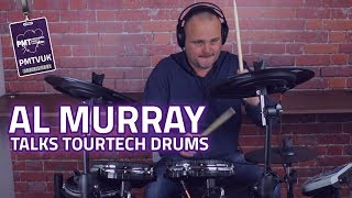 Al Murray Talks TourTech Electronic Drums [upl. by Quill]