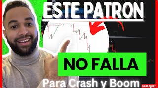 El mejor PATRON de velas 😱 PARA indices sinteticos CRASH Y BOOM [upl. by Drawyeh]