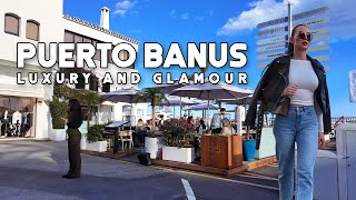 Puerto Banus Marbella Spain Luxury and Glamour March 2024 Update Costa del Sol  Málaga 4K [upl. by Daeriam]