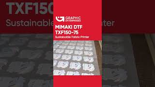 Mimaki TxF15075 DirecttoFilm Printer [upl. by Edrea]