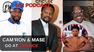 Cam’ron amp Mase Fire Back at J Prince Over Shakur Stevenson Heated Debate [upl. by Yonina]