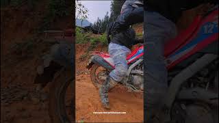 Incredible Day Ha Giang Offroad Motorbike Tours [upl. by Yelyr]