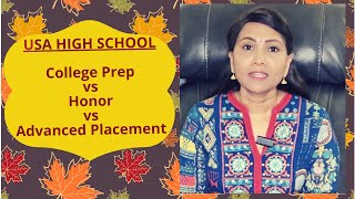 USA High School CP Vs Honor Vs AP Class  Tamil Vlog USA  Tamil Vlogger In America [upl. by Caasi]