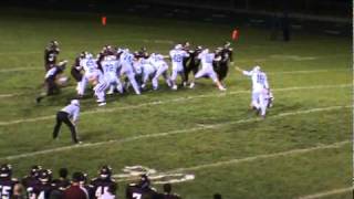 Macomb Dakota K Kris Selita 33 yard FG vs Warren Mott [upl. by Paulie]