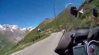 Col de lIseran vers Bourg St Maurice KTM 1050 Adventure [upl. by Cherey]