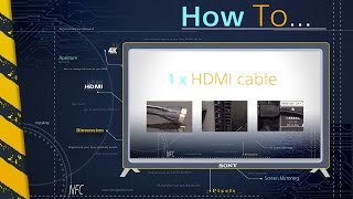 How To Connecter votre téléviseur Sony Bravia [upl. by Simaj97]