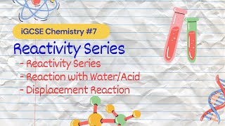 GCSE Chemistry Revision quotGroup 7 Part 3 Reactivity of the Halogensquot [upl. by Otrebmuh]