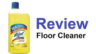 Lizol Disinfectant Surface amp Floor Cleaner Citrus Review  Tuber Review [upl. by Dream]