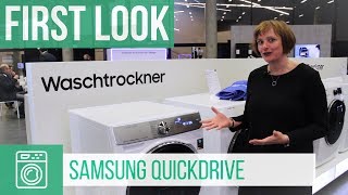 Samsung QuickDrive Waschtrockner German [upl. by Bramwell]