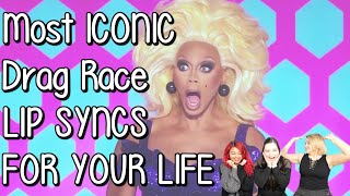 REACTION Most ICONIC Drag Race LIP SYNCS FOR YOUR LIFE  Otome no Timing [upl. by Alyaj779]