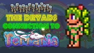 THE DRYADS CONNECTION TO TERRARIA  Lore Store [upl. by Yliab]