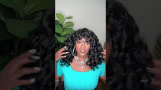 SensationnelHair Dashly unit 20 color 1 this wig is fire 🔥 [upl. by Anella]