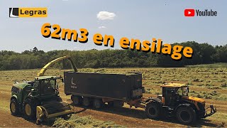 ENSILAGE XXL AVEC LEGRAS 62M3 😱 [upl. by Nikaniki]