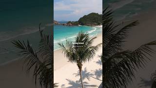 Paradise Redang Island 🇲🇾🏝️🌊 travelwithkids drone familytravel dji [upl. by Coltun]