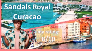 Sandals Royal Curacao review  a new Luxury Resort on a Paradise Island  AllInclusive Vacation [upl. by Tijnar]