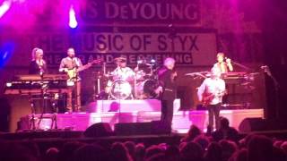 styx dennis deyoung full set live at penns peak in jim thorpe pa 31117 [upl. by Stier]