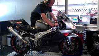 Aprilia rsv r quickshifter [upl. by Burrow]