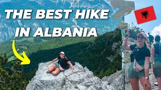 Hiking from Valbona to Theth 🥾🇦🇱 BACKPACKING ALBANIA [upl. by Ruprecht922]