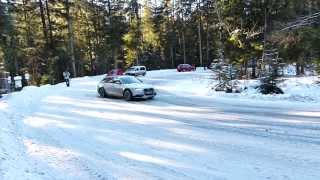 2013 Audi A6 Allroad Quattro in snow drift [upl. by Rabiah]