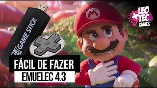 DEIXE seu 🕹️GAME STICK GD10GD20 em outro NÍVEL com essa 📀IMAGEM LIMPA  Emuelec 43 [upl. by Ellehsad]