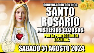 EL SANTO ROSARIO de Hoy SABADO 31 AGOSTO 2024 MISTERIOS GOZOSOS Conversación con Dios🙏🏻♥️ [upl. by Yecaj]