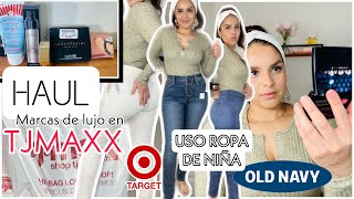 VAMOS DE COMPRAS A TJMAXX  HAUL MARCAS DE LUJO EN TJMAXX Y ME COMPRO ROPA DE NIÑA [upl. by Egan754]