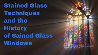 Stained Glass Techniques and the History of Stained Glass WIndows [upl. by Novehc]