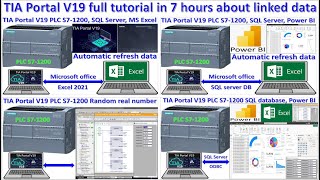 TIA Portal V19 full tutorial in 7 hours [upl. by Rikahs60]