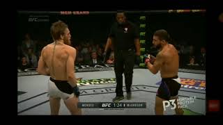 Mcgregor vs mendes full fight [upl. by Ennairoc]