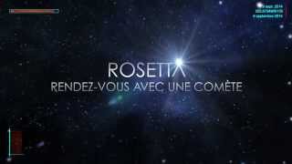 La comète de Rosetta  le 1er épisode de la série Space Live [upl. by Llehcram]