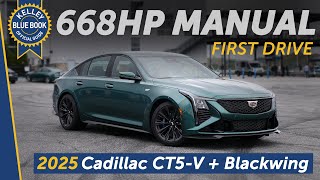 2025 Cadillac CT5V  Blackwing  First Drive [upl. by Motch]