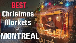 Best Christmas Markets Canada  Things to do at Christmas in Montreal [upl. by Nabala]