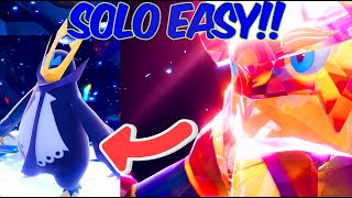 🐧❄️DESTROY SOLO AND EASY EMPOLEON 7⭐TERA RAID 0 EFFORT🔥🔥🔥 [upl. by Teodoro]