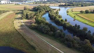 DJI Drohne Rundflüge  Haren alter Emsarm [upl. by Korrie]